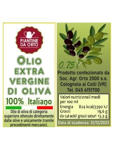 Olio Extra Vergine di Oliva  di nostra produzione