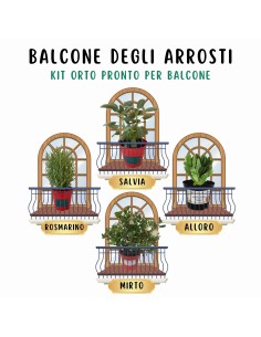 Balcone degli arrosti_ Kit Orto Pronto_Orto sul balcone