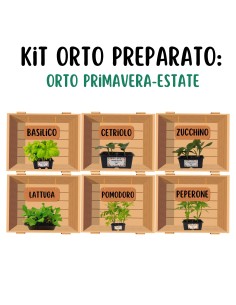 Orto Primavera - Estate_Kit Orto Pronto