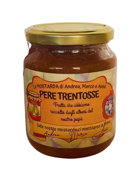 Mostarda di Pere Trentosse 100% Naturale
